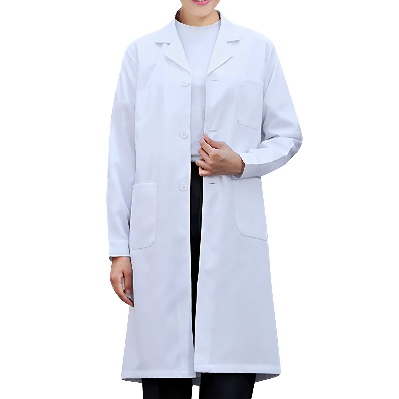 Medical Lab Work - Witte laboratoriumjas voor dames heren studenten