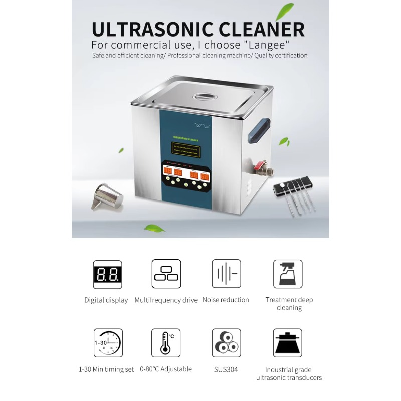 Ultrasonic Cleaner Lab - Voor het reinigen van PCB-metaalonderdelen in