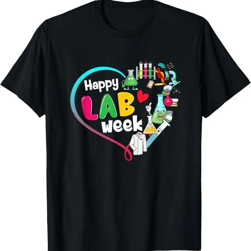 Medical Lab Week 2025 - Happy Lab Week 2025 T-shirt voor