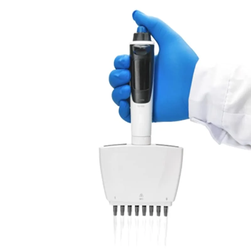 Medical Lab Ultrasound - Laboratorium meerkanaals vloeistofoverdrachtpipet Elektronische 8-kanaals elektronische