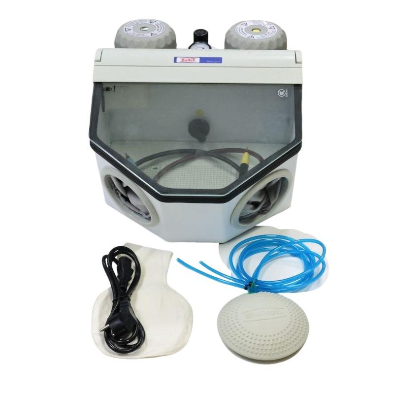 Ultrasonic Cleaner Lab - Dent Twin-Pen Sandblaster Tandheelkundige Air Prophy