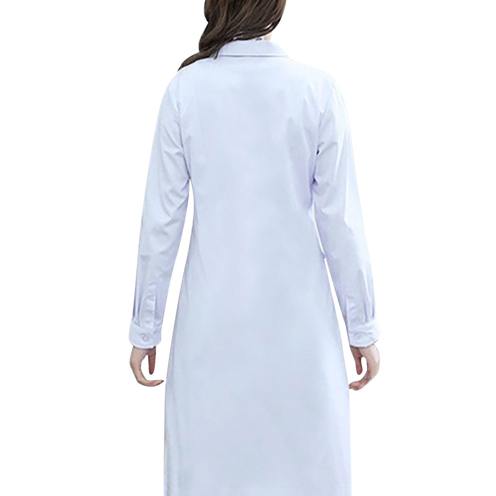 Witte laboratoriumjas voor dam - Medical Lab Work recensie en prijs