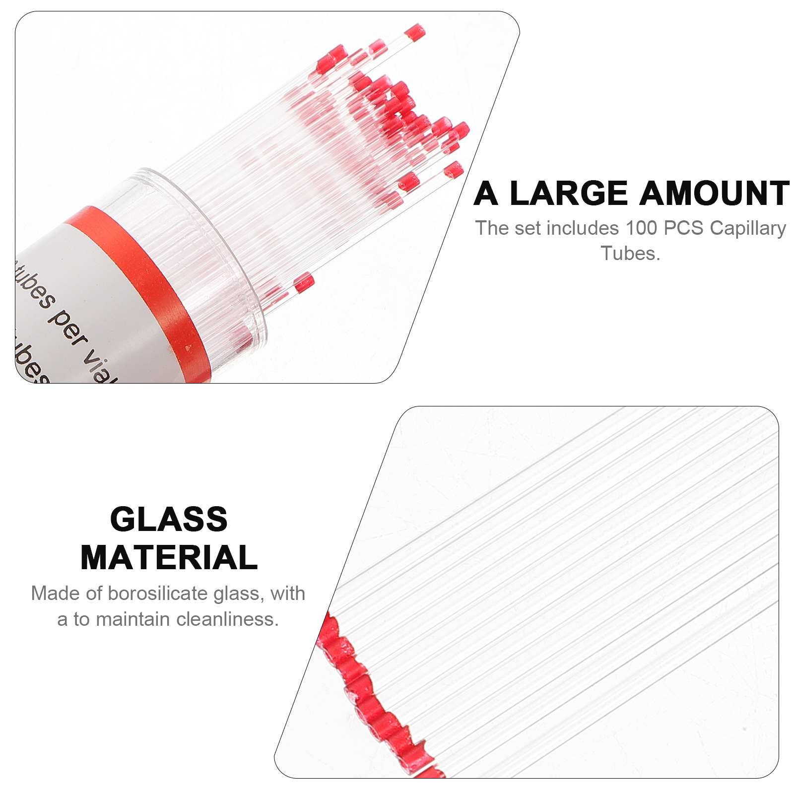 75 mm glazen capillaire buis M - Medical Lab Youtube recensie en prijs