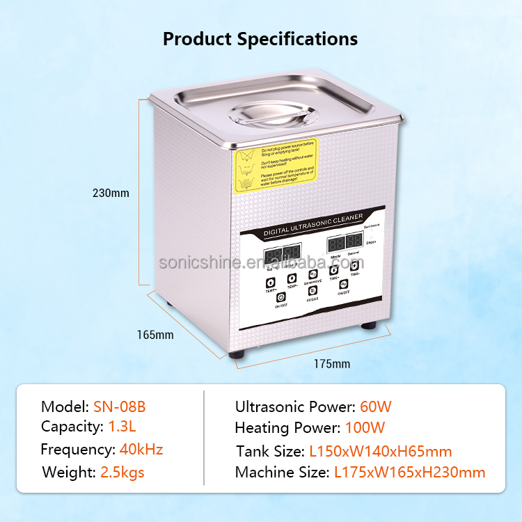 SN-08B 1.3L Elektrische Ultras - Medical Lab Ultrasound recensie en prijs
