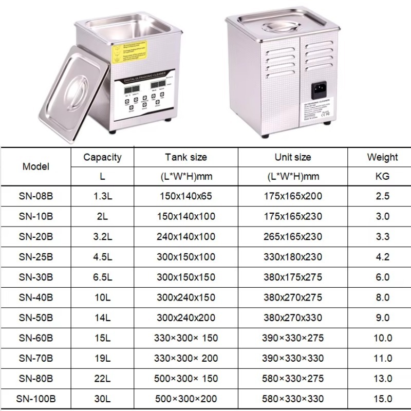 SN-08B 1.3L elektrische ultras - Medical Lab Ultrasound recensie en prijs